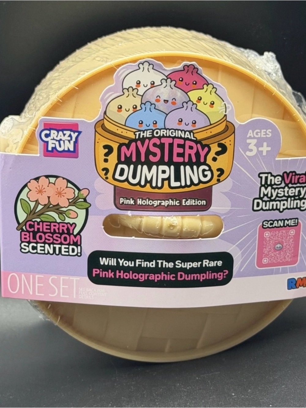 RMS Viral Mystery Dumpling Pink Holographic Edition Cherry Blossom Scented Bun